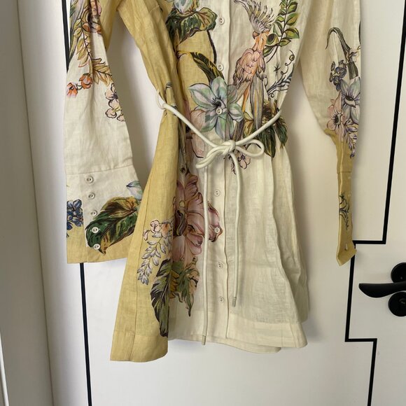 Alemais Orlander Mini Dress in FLORAL PRINT - Picture 8 of 15